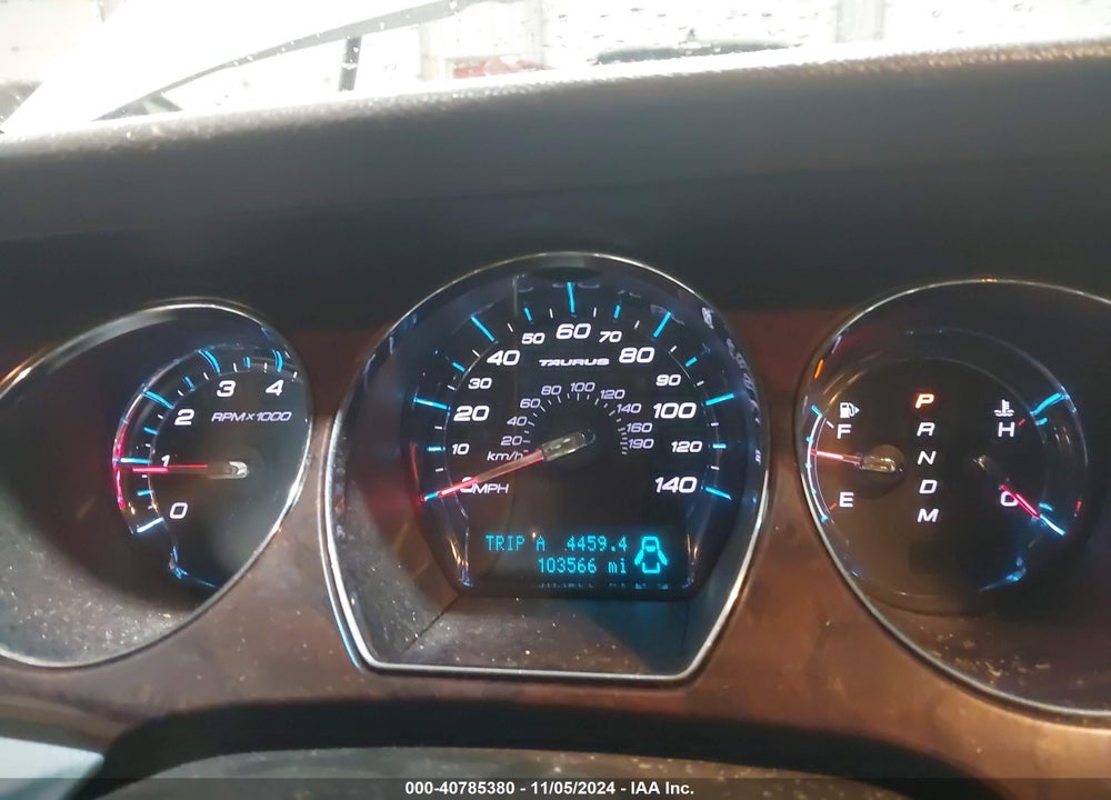 2012 FORD TAURUS SEL VIN: 1FAHP2EWXCG125385