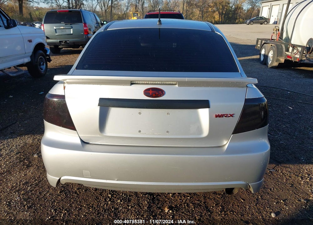 2008 SUBARU IMPREZA WRX VIN: JF1GE75678G514409