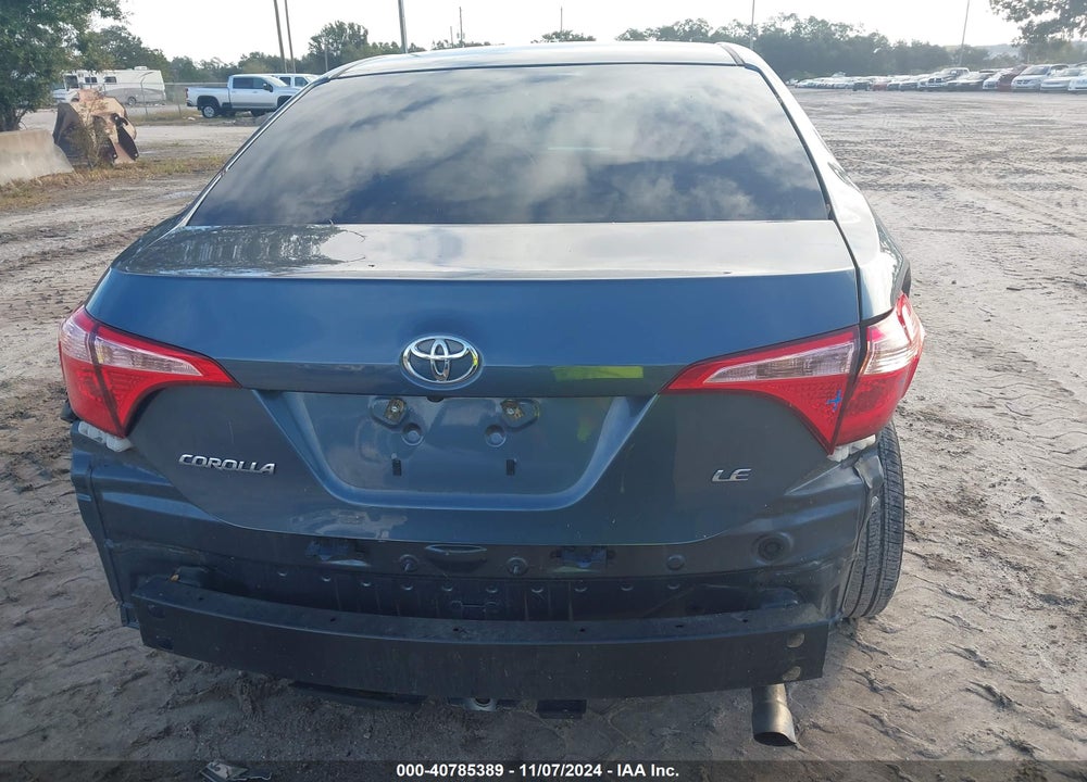 2019 TOYOTA COROLLA LE VIN: 2T1BURHE4KC155922
