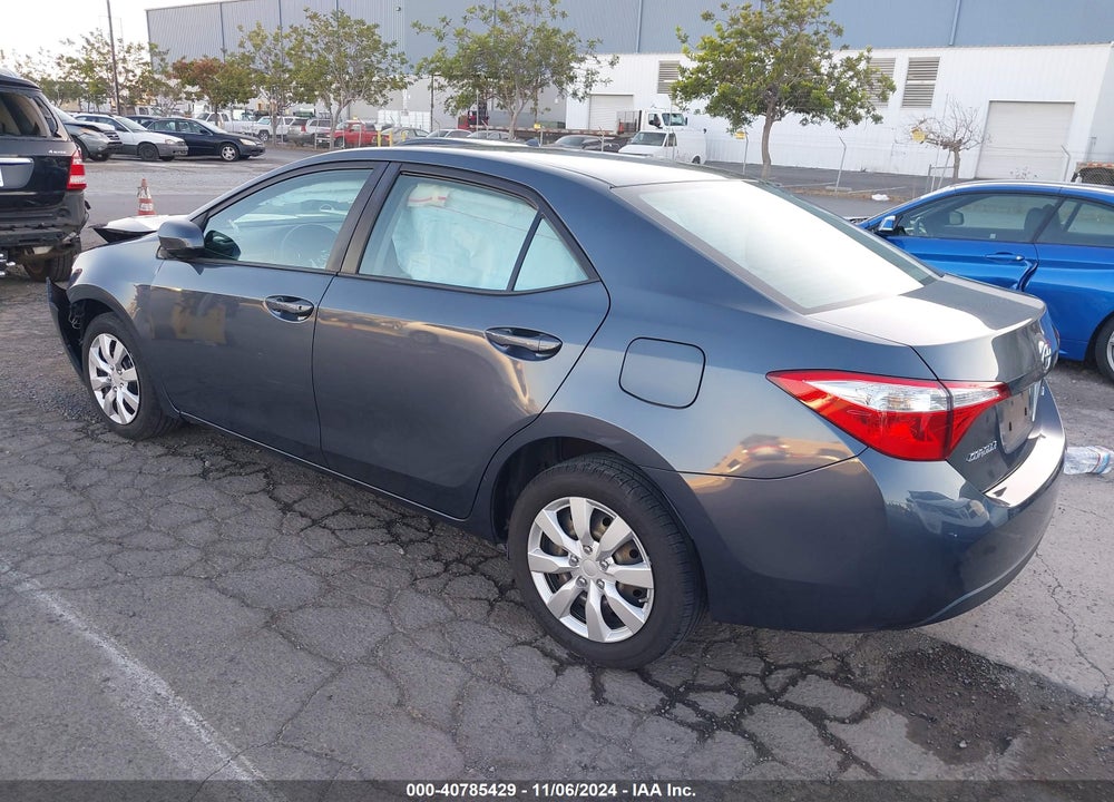 2016 TOYOTA COROLLA LE VIN: 5YFBURHE2GP512330