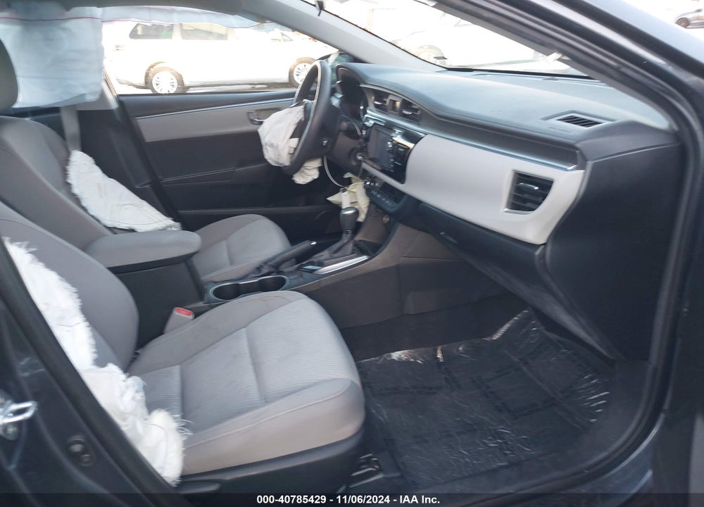 2016 TOYOTA COROLLA LE VIN: 5YFBURHE2GP512330