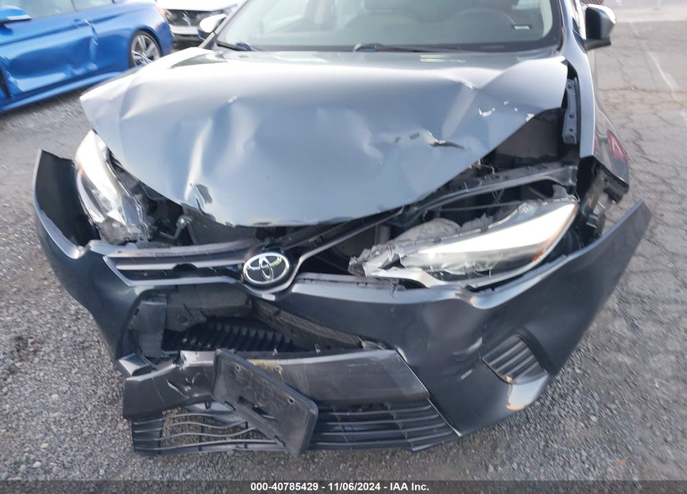 2016 TOYOTA COROLLA LE VIN: 5YFBURHE2GP512330