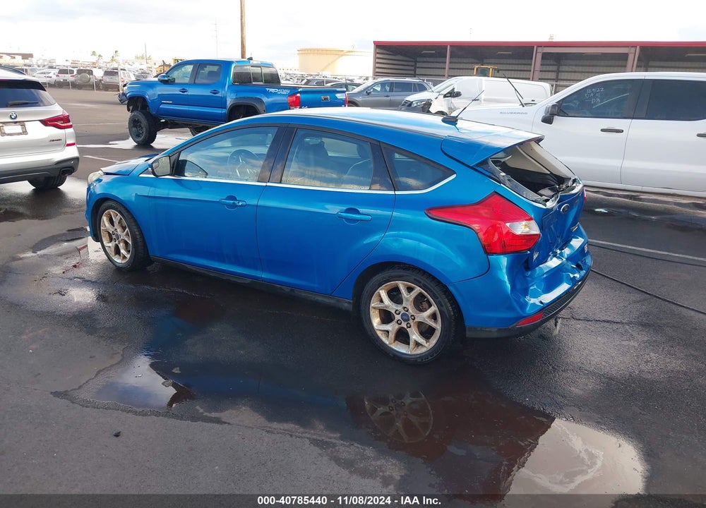2014 FORD FOCUS TITANIUM VIN: 1FADP3N26EL199429