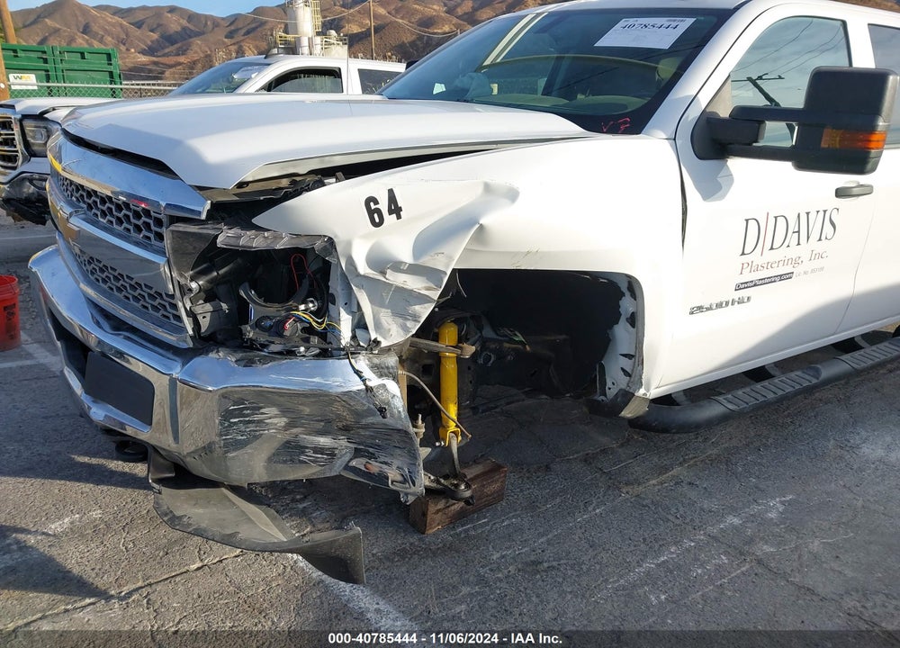 2019 CHEVROLET SILVERADO 2500HD WT VIN: 2GB2CREG9K1231033