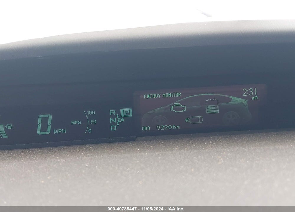 2014 TOYOTA PRIUS TWO VIN: JTDKN3DU2E1780397