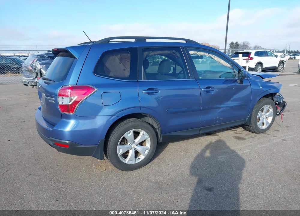 2015 SUBARU FORESTER 2.5I LIMITED VIN: JF2SJAHC5FH491087
