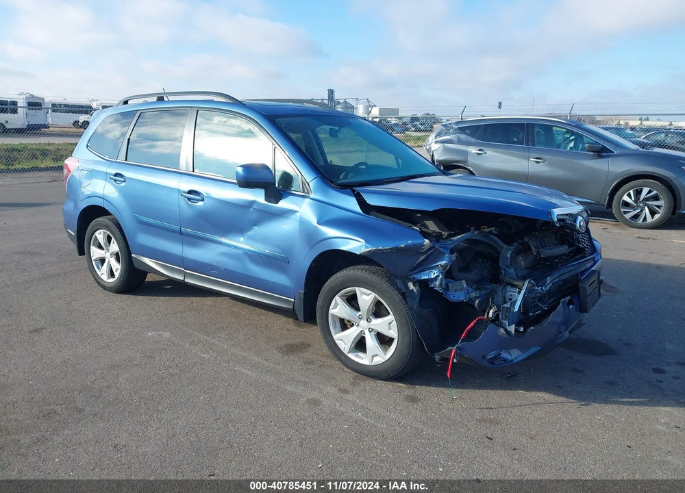 2015 SUBARU FORESTER 2.5I LIMITED VIN: JF2SJAHC5FH491087