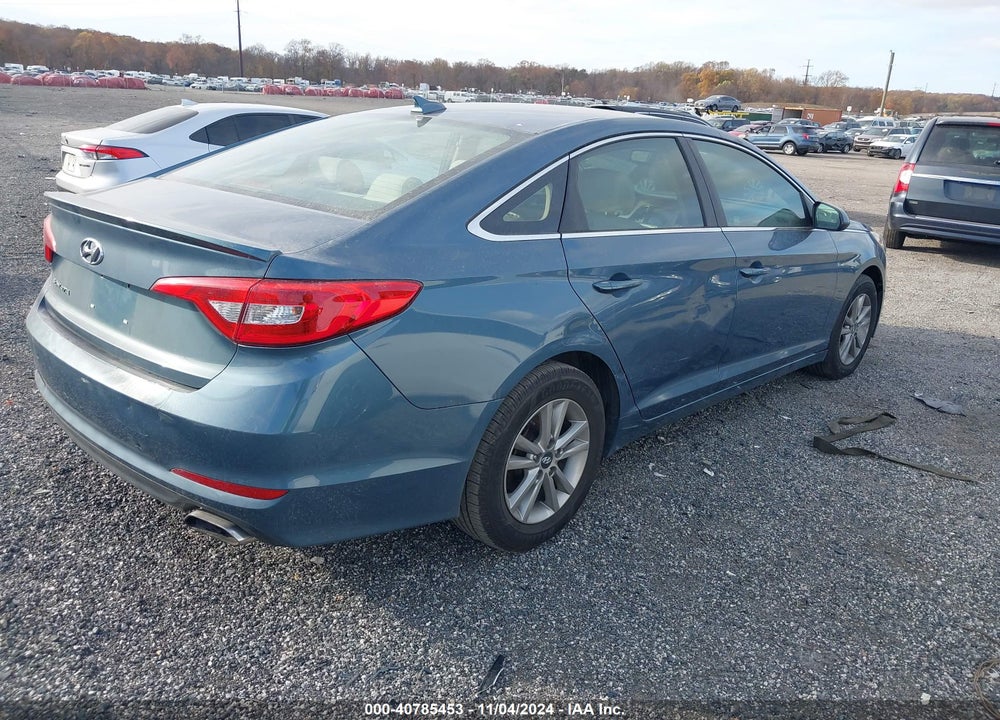 2016 HYUNDAI SONATA SE VIN: 5NPE24AF0GH260213