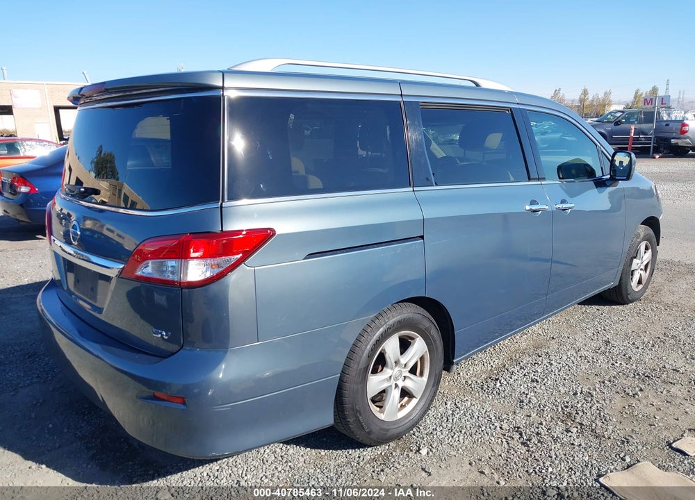 2011 NISSAN QUEST SV VIN: JN8AE2KP8B9005929