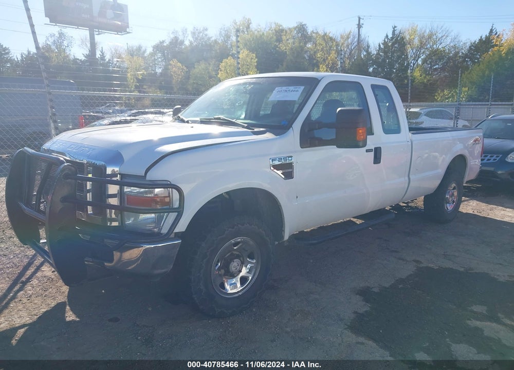 2008 FORD F-250 FX4/LARIAT/XL/XLT VIN: 1FTSX21R58EB39195