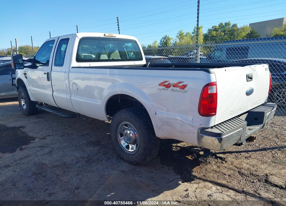 2008 FORD F-250 FX4/LARIAT/XL/XLT VIN: 1FTSX21R58EB39195
