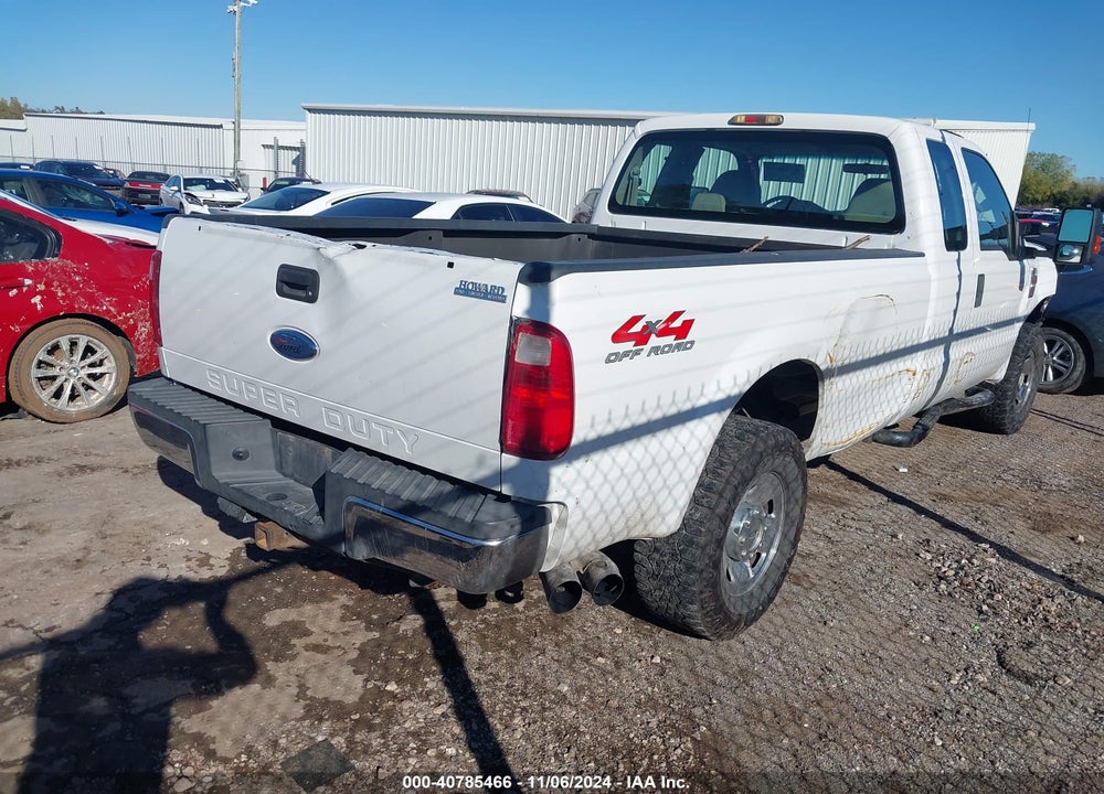 2008 FORD F-250 FX4/LARIAT/XL/XLT VIN: 1FTSX21R58EB39195