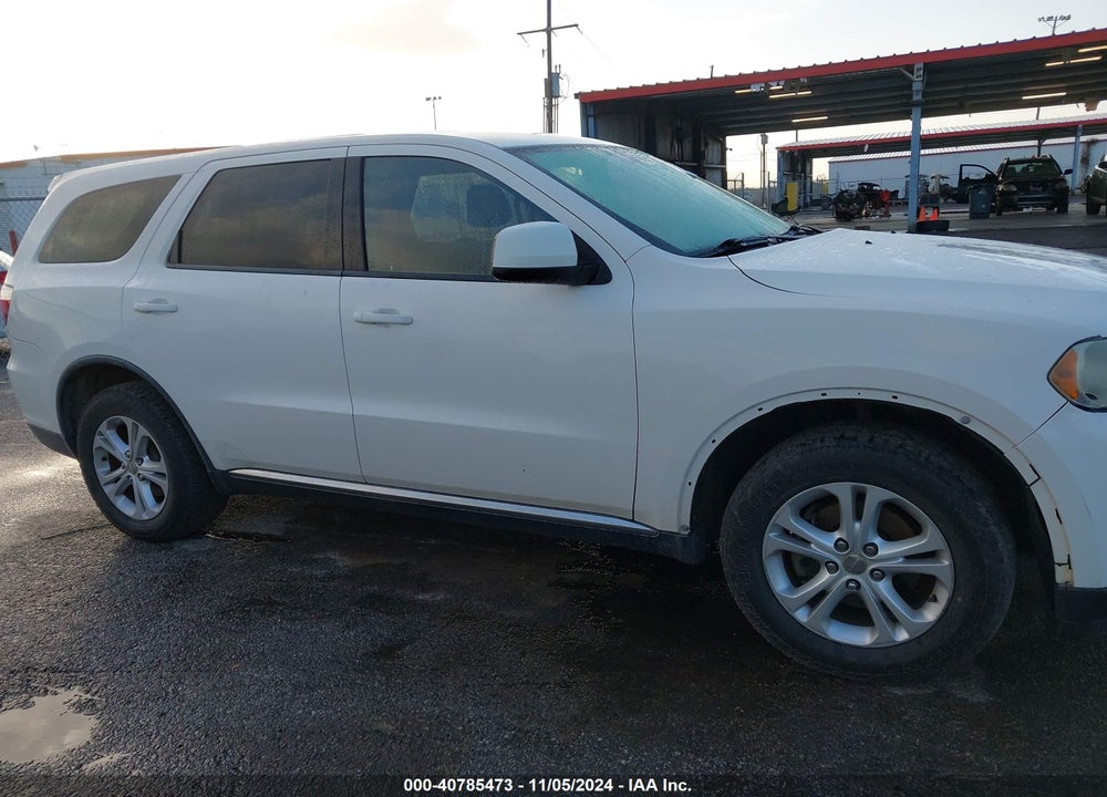 2012 DODGE DURANGO SXT VIN: 1C4RDJAG1CC172862