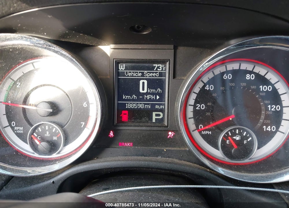 2012 DODGE DURANGO SXT VIN: 1C4RDJAG1CC172862