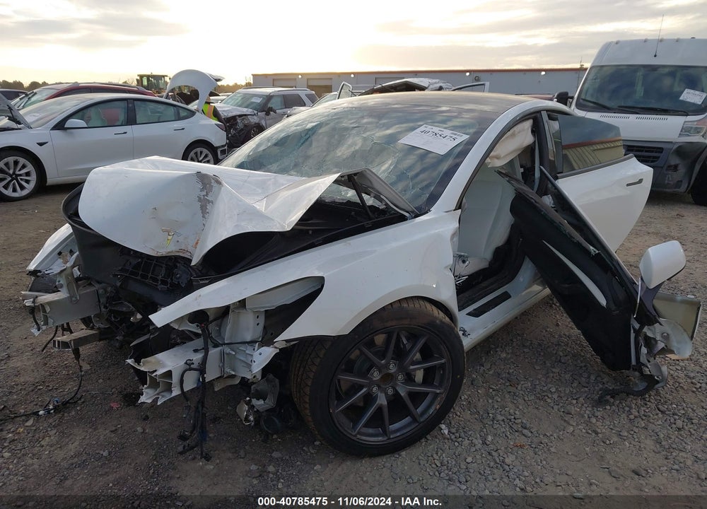 2021 TESLA MODEL 3 STANDARD RANGE PLUS REAR-WHEEL DRIVE VIN: 5YJ3E1EA6MF047773