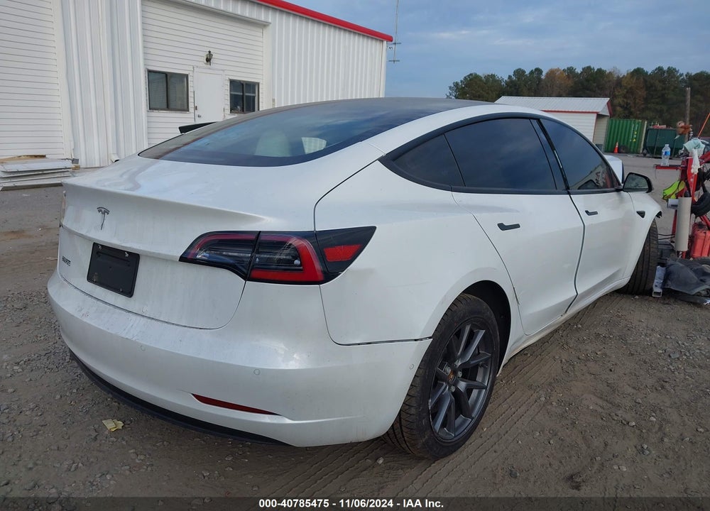 2021 TESLA MODEL 3 STANDARD RANGE PLUS REAR-WHEEL DRIVE VIN: 5YJ3E1EA6MF047773