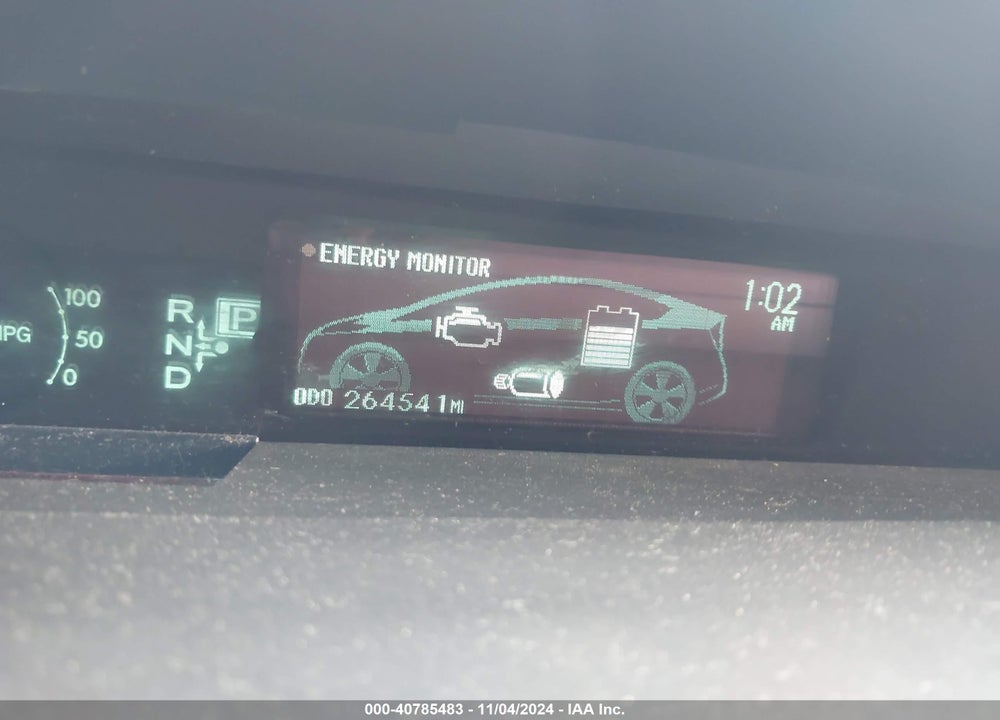 2010 TOYOTA PRIUS II VIN: JTDKN3DUXA0005944