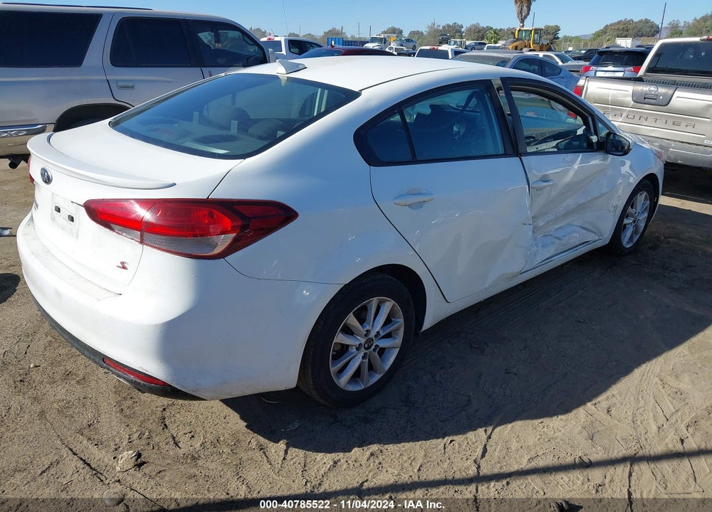 2017 KIA FORTE S VIN: 3KPFL4A77HE118747