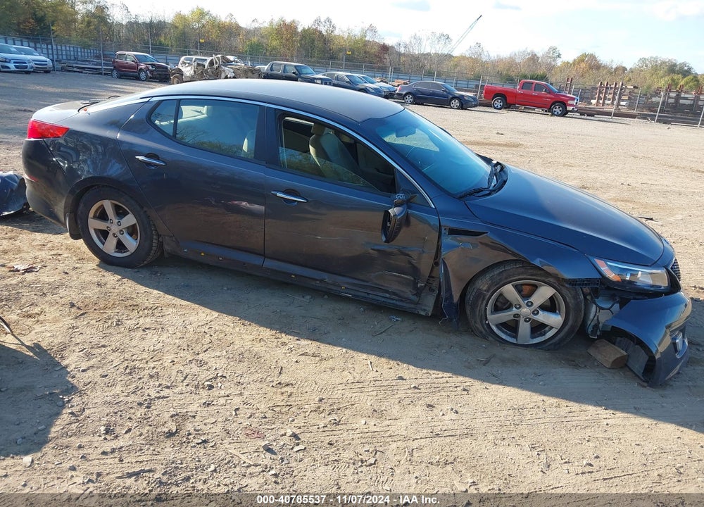 2015 KIA OPTIMA LX VIN: KNAGM4A7XF5627352