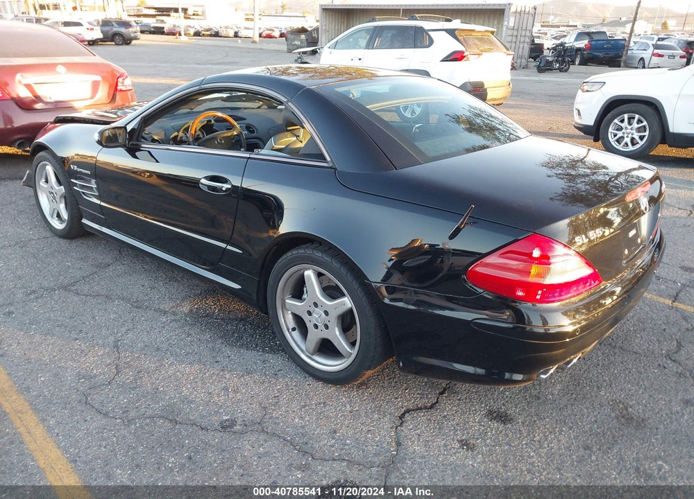 2005 MERCEDES-BENZ SL 55 AMG VIN: WDBSK74F15F094547