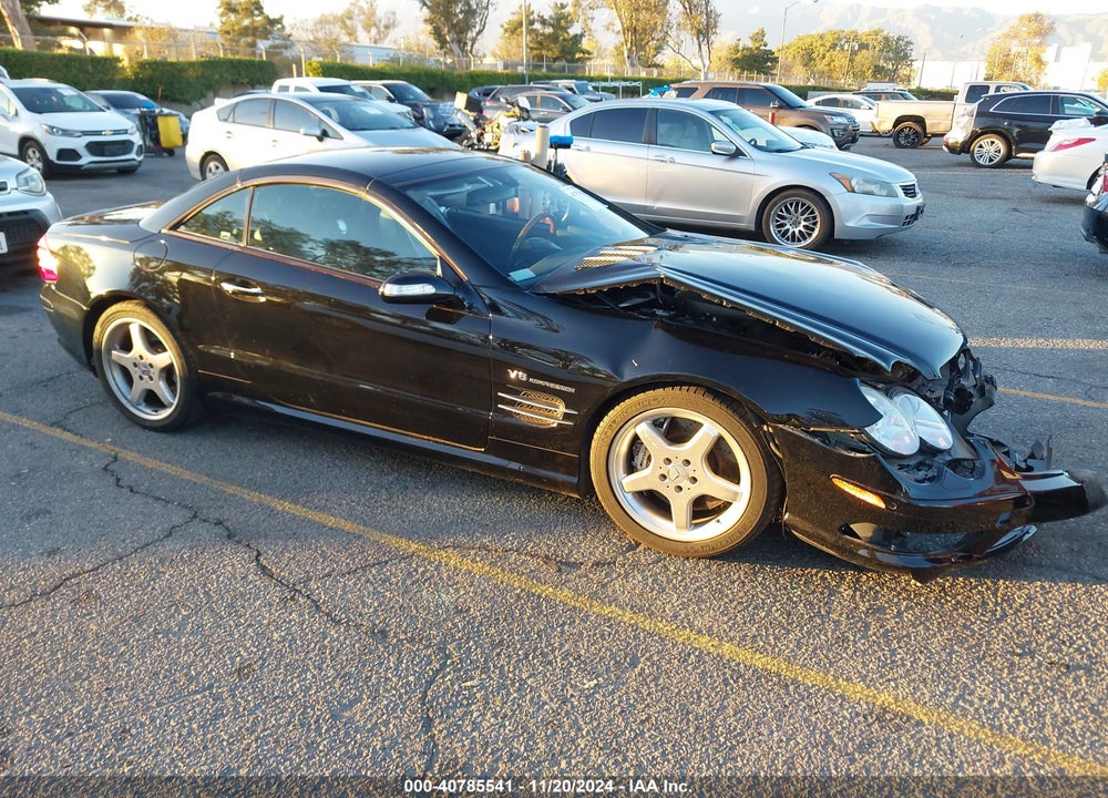 2005 MERCEDES-BENZ SL 55 AMG VIN: WDBSK74F15F094547