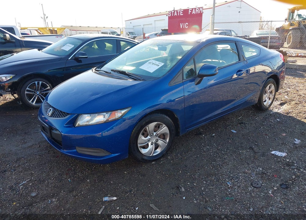 2013 HONDA CIVIC LX VIN: 2HGFG3B50DH524669
