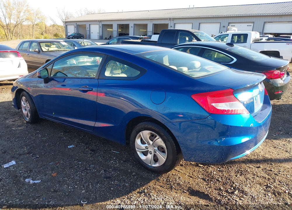 2013 HONDA CIVIC LX VIN: 2HGFG3B50DH524669