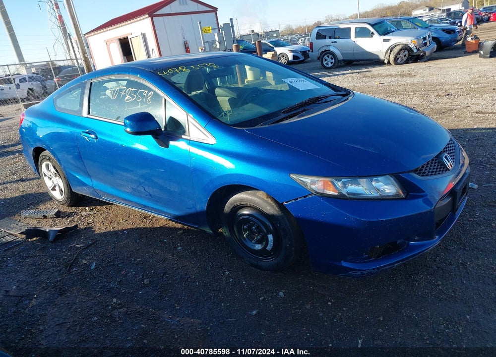 2013 HONDA CIVIC LX VIN: 2HGFG3B50DH524669