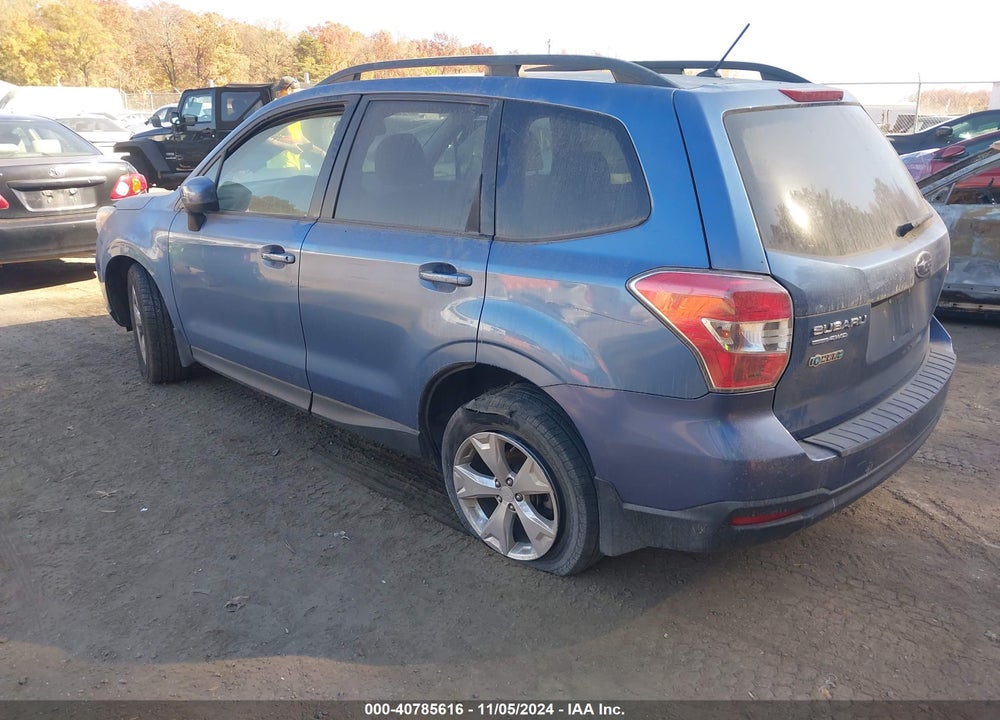 2015 SUBARU FORESTER 2.5I PREMIUM VIN: JF2SJADC5FH442848