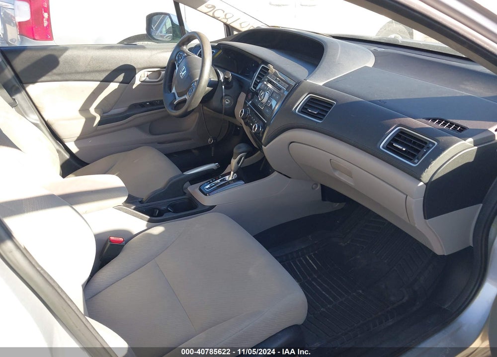 2013 HONDA CIVIC LX VIN: 19XFB2F57DE085001