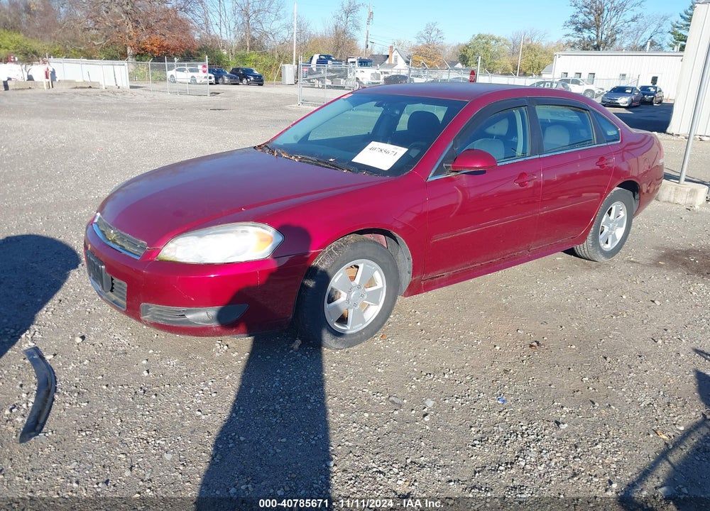 2010 CHEVROLET IMPALA LT VIN: 2G1WB5EK6A1196987