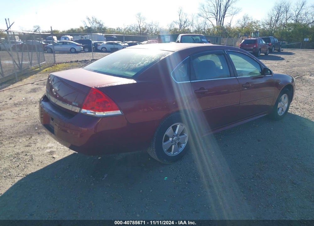 2010 CHEVROLET IMPALA LT VIN: 2G1WB5EK6A1196987