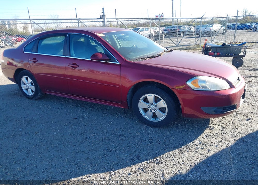 2010 CHEVROLET IMPALA LT VIN: 2G1WB5EK6A1196987