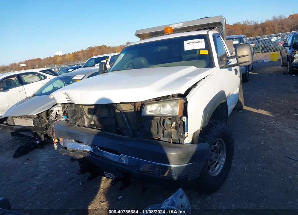 2006 CHEVROLET SILVERADO 2500HD WORK TRUCK VIN: 1GCHK24U56E152857