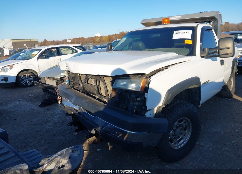 2006 CHEVROLET SILVERADO 2500HD WORK TRUCK VIN: 1GCHK24U56E152857