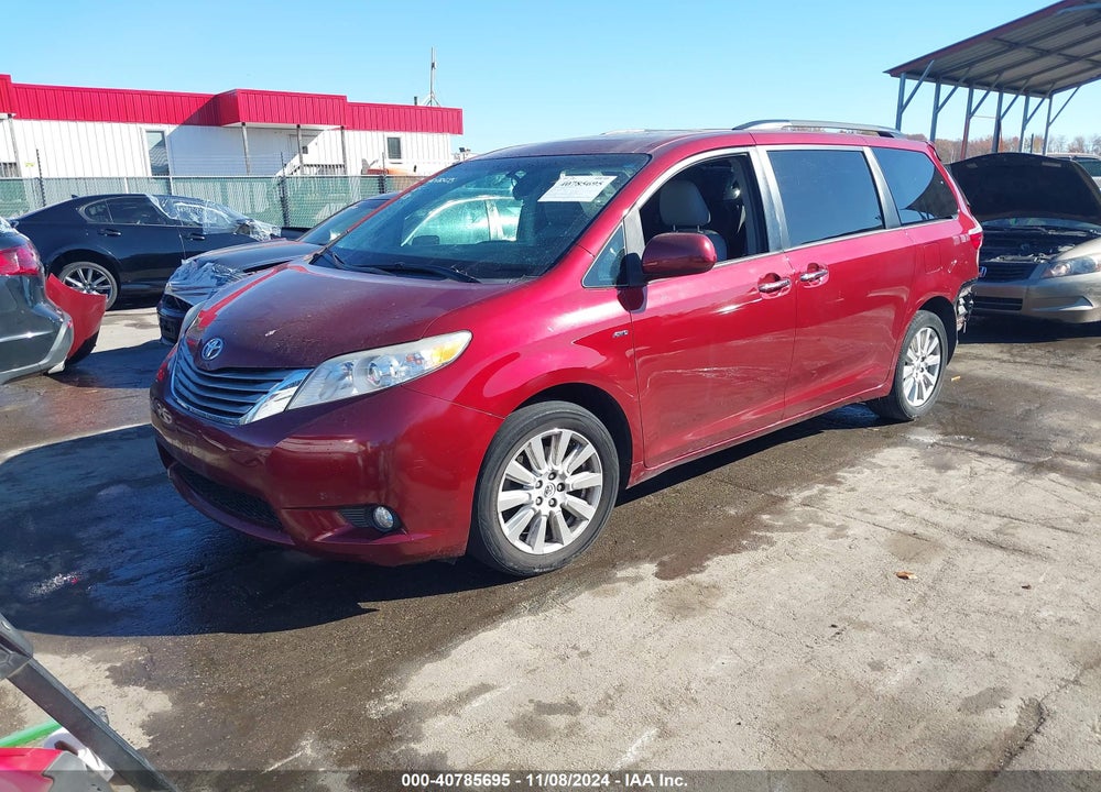 2017 TOYOTA SIENNA VIN: 5TDDZ3DC4HS171050