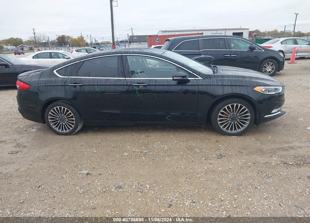 2017 FORD FUSION TITANIUM VIN: 3FA6P0K99HR156251