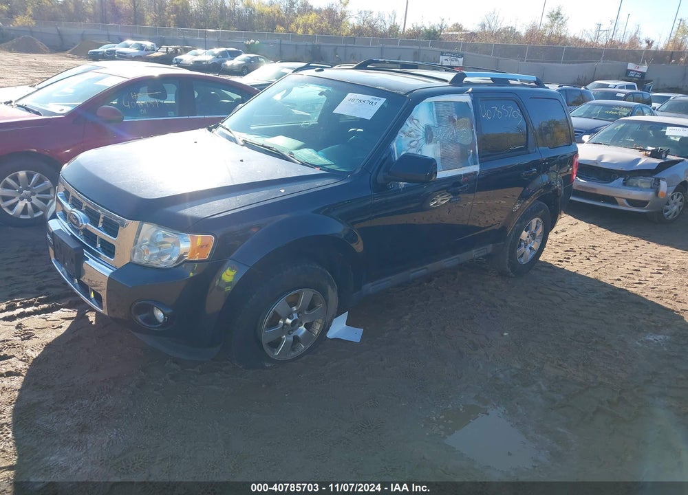 2011 FORD ESCAPE LIMITED VIN: 1FMCU9EGXBKB02596