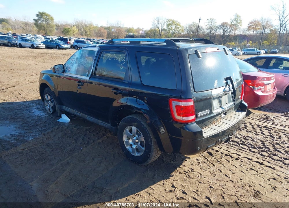 2011 FORD ESCAPE LIMITED VIN: 1FMCU9EGXBKB02596