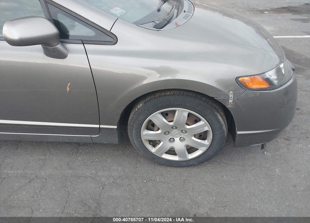 2008 HONDA CIVIC LX VIN: 2HGFA15518H320261