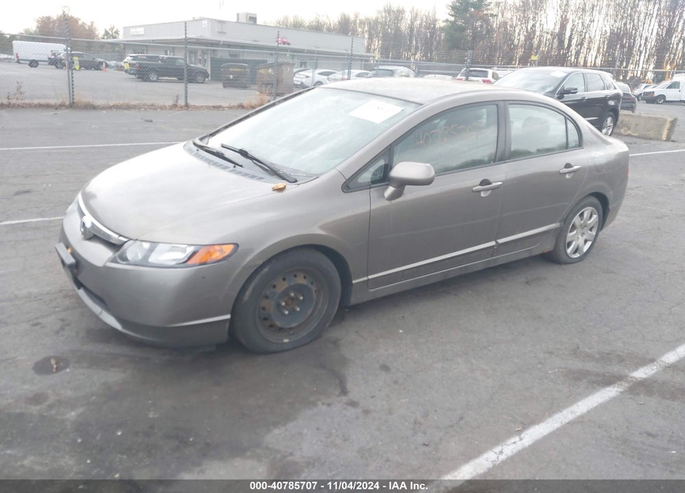 2008 HONDA CIVIC LX VIN: 2HGFA15518H320261