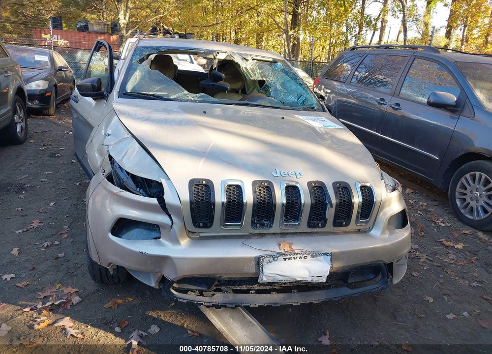 2015 JEEP CHEROKEE SPORT VIN: 1C4PJLAB0FW677469