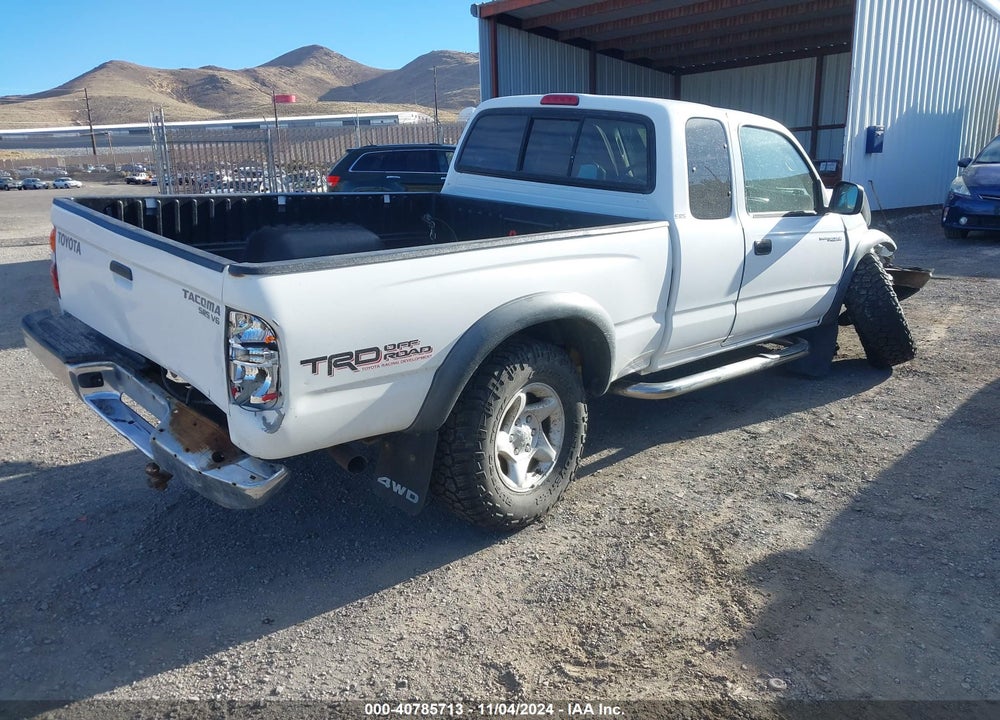 2004 TOYOTA TACOMA BASE V6 VIN: 5TEWN72N44Z367101