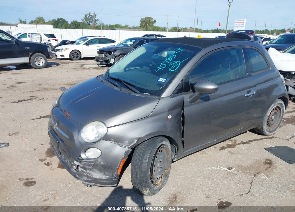 2013 FIAT 500C POP VIN: 3C3CFFDR6DT600686