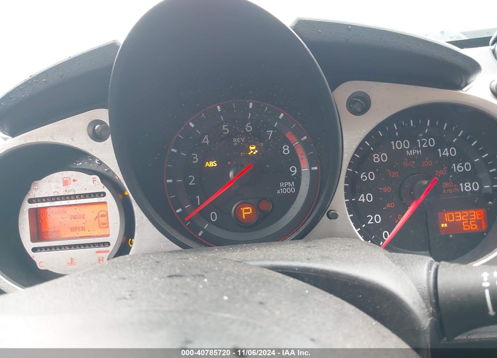 2012 NISSAN 370Z TOURING VIN: JN1AZ4FH6CM370139