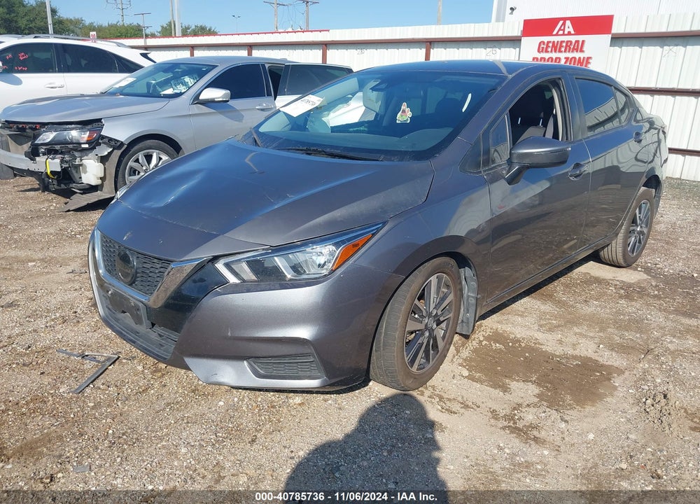2021 NISSAN VERSA SV XTRONIC CVT VIN: 3N1CN8EV3ML895710