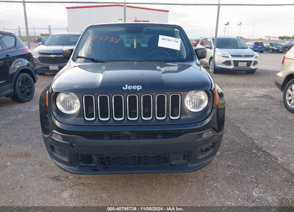 2017 JEEP RENEGADE SPORT 4X4 VIN: ZACCJBAB8HPG29890