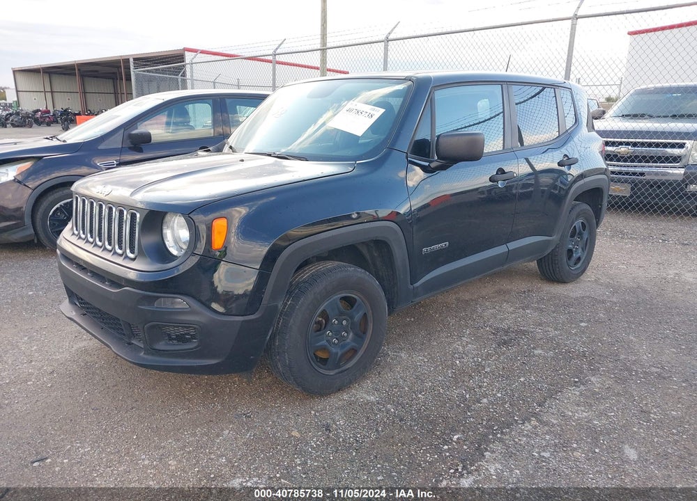 2017 JEEP RENEGADE SPORT 4X4 VIN: ZACCJBAB8HPG29890