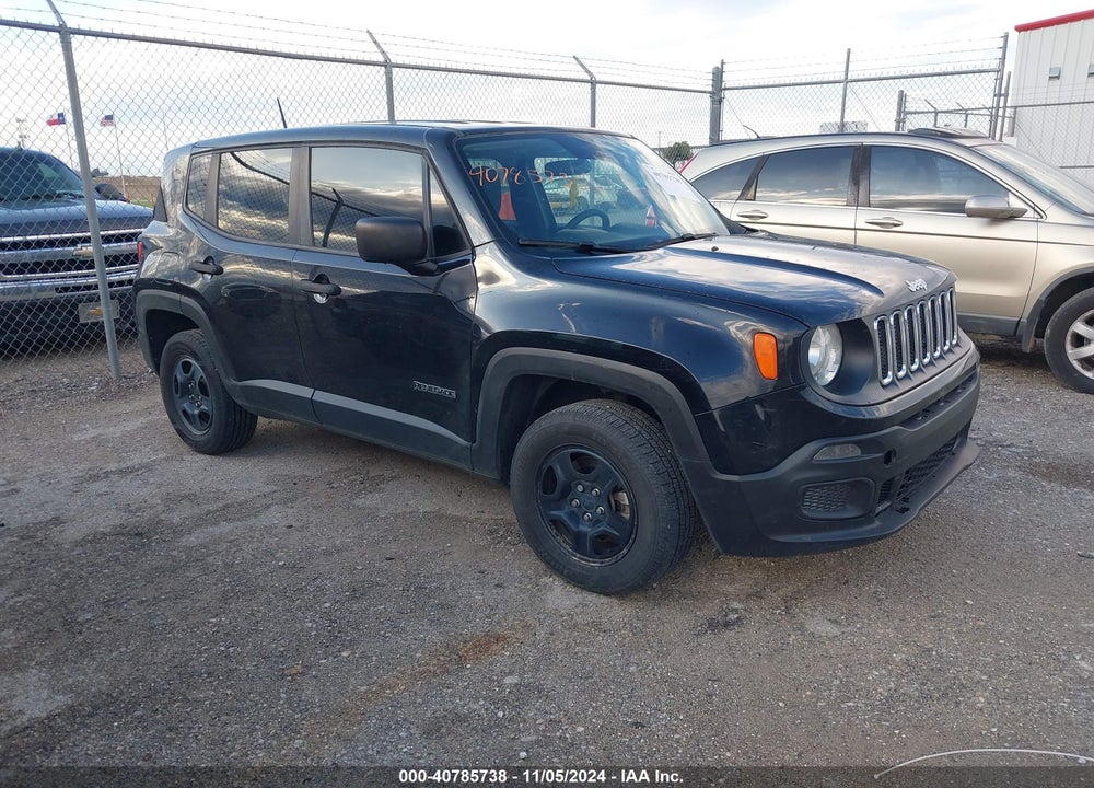 2017 JEEP RENEGADE SPORT 4X4 VIN: ZACCJBAB8HPG29890