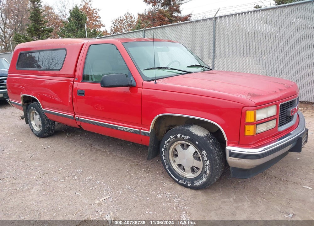 1997 GMC SIERRA 1500 SL WIDESIDE VIN: 1GTEC14R1VZ551679